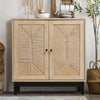 Sideboard Storage Buffet Cabinet with 2 Doors Shelf Dining Room Wooden Cupboard