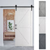 Wood Barn Door Sliding Door Divider Hardware Kit 6-7FT / Door with Track Kit Use