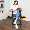 Professional Folding Black Director Chair Make up Artist Chair Aluminum Frame UK