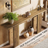 70.87-Inch Extra Long Console Table for Entryway, Mid-Century Modern Sofa Table