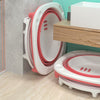 Adult Portable Folding Bathtub Water Tub Bathroom Spa Bath Bucket Soaking Bucket