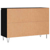 Sideboard Black 104x35x70 cm Engineered Wood