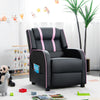 Kids Recliner Chair Toddler Ergonomic Adjustable PU Leather Sofa Couch