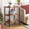 Printer Stand Printer Table Printer Trollely Printer Cart 48.5 x 40 x 76 cm