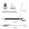 Treadmill Pad Running/Walking Under Desk Home Exercise Machine W/ LCD & Remote
