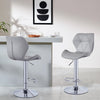 Set of 2 Bar Stools Kitchen Swivel Gas Lift Stools Dining Breakfast Pub Chair