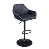 Set of 2 Barstool Kitchen Breakfast Swivel Pub Counter Gas Lift PU Leather Chair