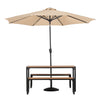 Industrial Dining Table Set wIth 2/4 Chairs Bench Seat Dining Kitchen Furniture