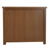 Oak Mini Sideboard Cupboard – Oakcroft Rustic Small Storage Unit Assembled