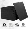 Thick Heavy Duty Gym Flooring Interlocking Floor Mat EVA Soft Foam Yoga Mat 60cm