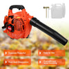 26cc Garden Yard Handheld Petrol Leaf Blower Powerful 2 Stroke Air Cooled Engine