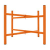Mortar Spot Board Stand 500mm 750mm High Folding Steel Bricklayer Plastering