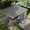 9 X 5.5ft Large Metal Shed Outdoor Garden Tools Storage House with 2 Door Window