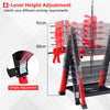 Portable Clamping Workstation w/ 2 Quick Clamps & 4 Clamp Dogs Red