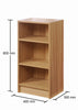 Narrow Small Bookcase Storage Shelf Unit Wood Bookshelf Display 6 Colours