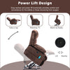 Fabric Electric Power Lift Recliner Chair Sofa with Massage and Heat Funktion