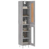 Highboard Grey Sonoma 34.5x34x180 cm Engineered Wood