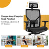 Swivel Ergonomic Office Chair High-Back Rolling Computer Gaming Desk Chairs