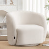 Swivel Round Back Tub Armchair Julep Sofa Sherpa Cuddle Chair Living Room Lounge