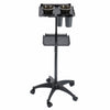 Hair Salon Trolley Stand Adjustable Hair Coloring Beauty Salon Tool Cart