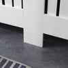 White Radiator Cover Cabinet Small Large Modern MDF Slat Wood Grill Furniture