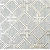 Arthouse Gianni Metallic Foil Geo Twist Knot Pattern Textured Lined Wallpaper