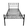 Simple Budget metal bed Single bed Frame w/Mattresses Option Bedroom Furniture