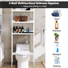 3-Tier Washing Machine Shelves Bathroom Over Toilet Storage Rack Organizer White