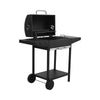 Black XL BBQ Charcoal Grill Barbecue Smoker Garden Outdoor Cooking Grill Steel