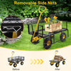 Steel Trolley Garden Detachable Cart Wagon Beach Camping Truck Off-Road Carts UK