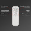 LED Ceiling Light Chandelier Lamp Adjustable Dimmable CCT Remote Control 110cm