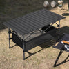Aluminium Folding Table Portable Storage Desk Camping Garden Party Diner Fishing