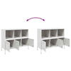 Sideboard White 100.5x39x79 Cold-rolled Steel S6K6