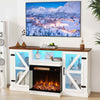 TV Cabinet for TVs up to 68” 150 CM Media Console Table-White