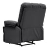 PU Leather Manual Recliner Chair Multifutional Seat w/Footrest for Living Room