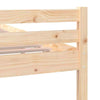 Bed Frame Solid Wood 100x200 cm