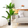 150 CM Artificial Bird of Paradise Plant Fake Tropical Palm Tree Home Decor
