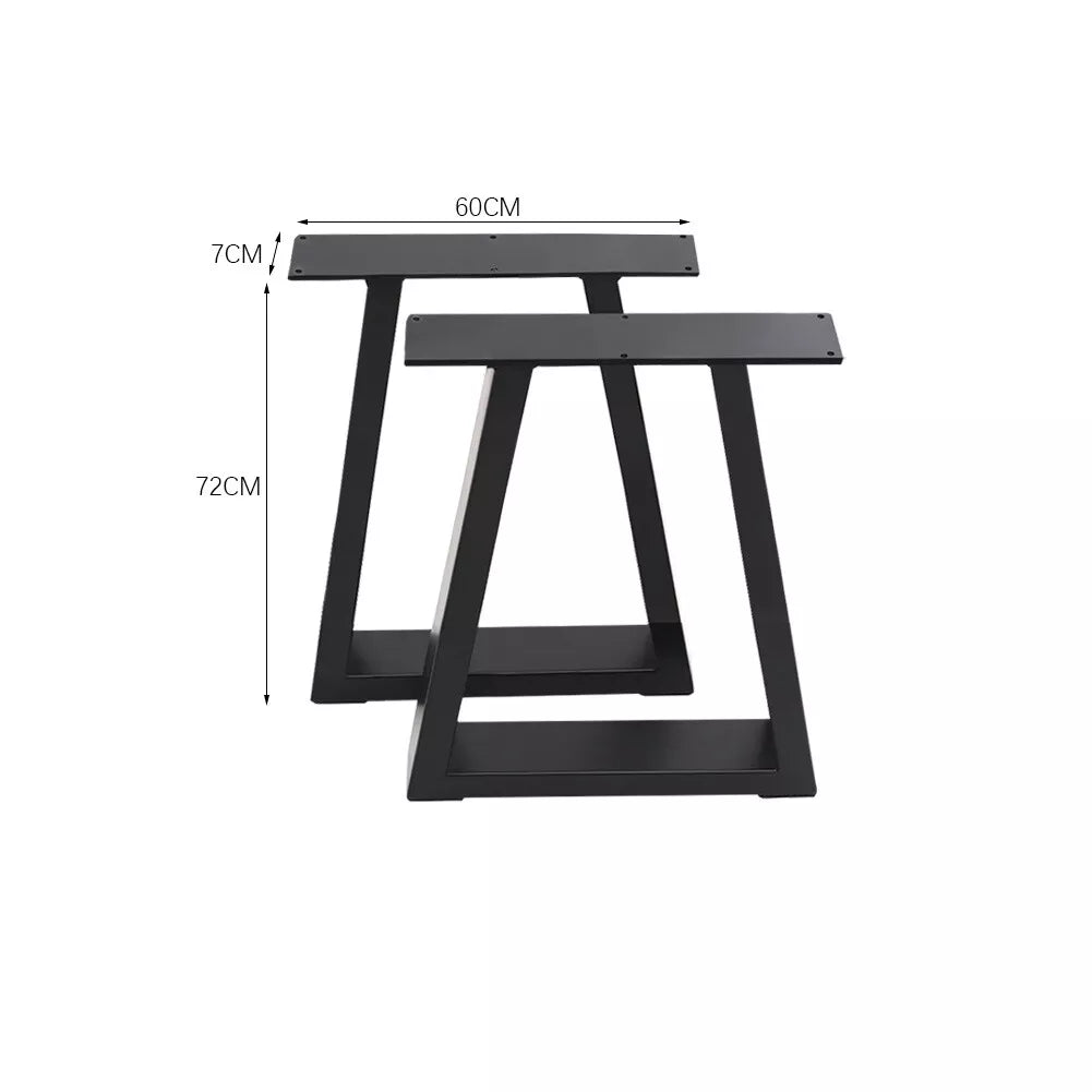 Industrial Metal Table Legs Dining Bench Coffee Desk Furniture Stand X Frame