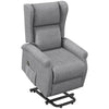 Electric Power Lift Fabric Recliner Chair with Remote Control for the Elderly