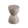 Set of 4 Round Stool Bench Sandglass Shaped Plant Stool End Tea Table Shoe Stool