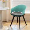 4Pcs Plastic Cushioned Chairs Accent Desk Chairs Home Restaurant Dining Chairs