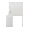 Vanity Set Dressing Table with LED Lighted Mirror Makeup Lady Dresser Desk Table