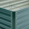 Metal XLarge Frame Yard Raised Garden Flower Bed Planter Vegetable Herb Grow Box