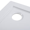 Bathroom Shower Tray Acrylic Non Slip Enclosure Slimline Rectangle 900x700x40mm