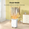 10L Dehumidifier For Mould and Moisture Extraction Quiet 36dB W/ Wheels ‎COMFEE