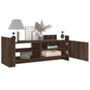 TV Cabinet Brown Oak 100x35x40 Engineered Wood M8S9