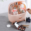 Large Cosmetic Skincare Storage Box 2 Drawers Bathroom Dressing Makeup Organiser