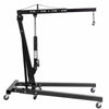 2 Ton Tonne Folding Hydraulic Engine Crane Workshop Hoist Lift Jack With Wheels