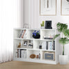 Wood Storage Cube Bookcase 3 Tier 8 Cube Open Shelf Storage Cabinet Organizer