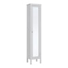 Tallboy Cupboard 190cm Kitchen Bathroom Cabinet Storage Cupboard FullMirror Door